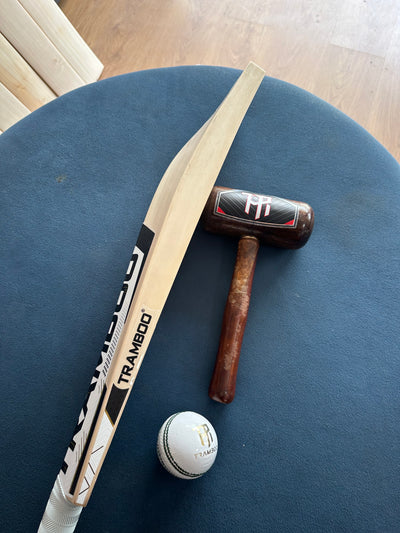#EW-NL9 Grade 2 English Willow Bat (Full Profile, 1185 Grams, Round Handle)