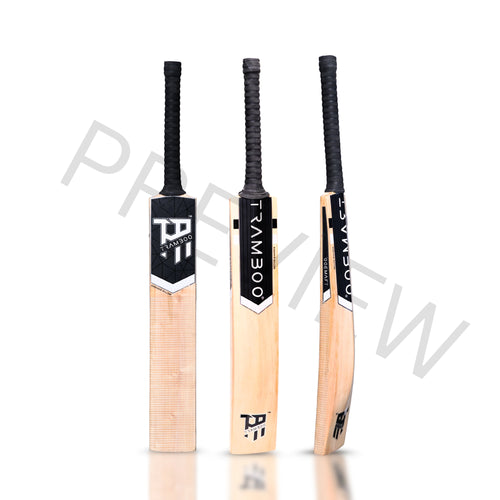 Black Edition Leather Ball Bat