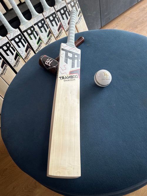 #EW-NL2 Grade 3 English Willow Bat (Full Profile, 1185 Grams, Round Handle)
