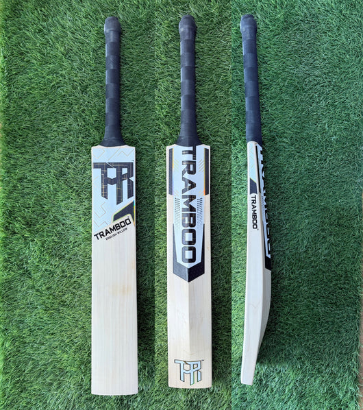 #010 Grade 1 English Willow Bat (Full Profile, 1200 Grams, Round Handle)