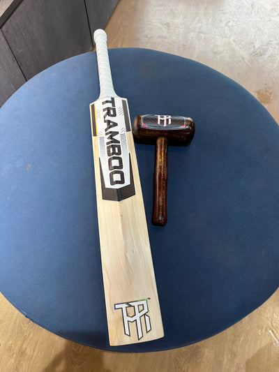 #EW-LL03 Grade 2 English Willow Bat (Full Profile, 1180 Grams, Round Handle)