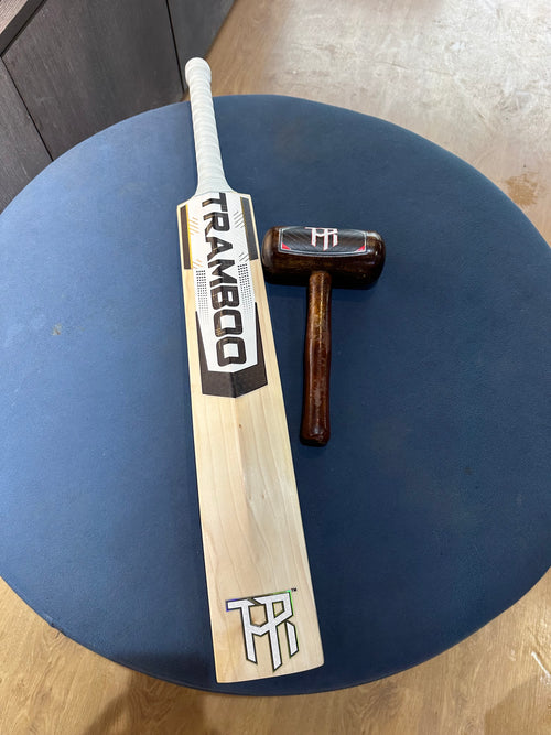 #EW-LL03 Grade 2 English Willow Bat (Full Profile, 1180 Grams, Round Handle)