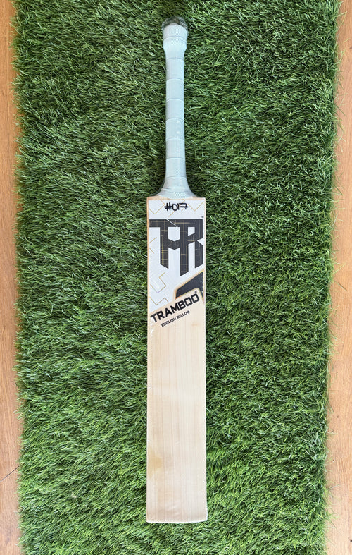 #17 Grade 1 English Willow Bat (Full  Profile, 1200 Grams, Round Handle)