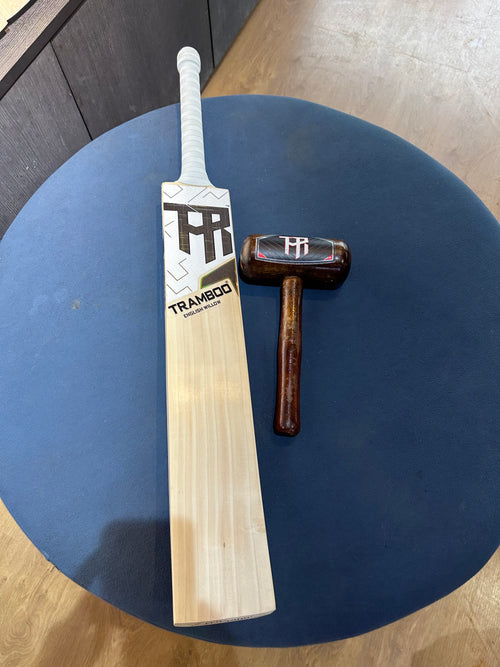 #EW-LL03 Grade 2 English Willow Bat (Full Profile, 1180 Grams, Round Handle)