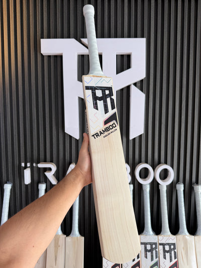 #024 Grade 2 English Willow Bat (Hardik Pandya Profile, 1180 Grams, Round Handle)
