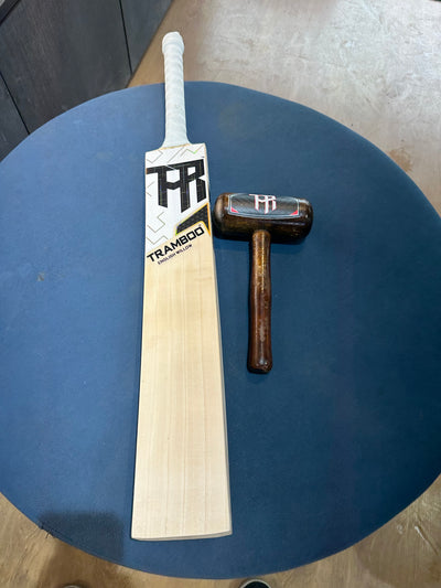 #EW-LL02 Grade 2 English Willow Bat (Full Profile, 1170 Grams, Round Handle)