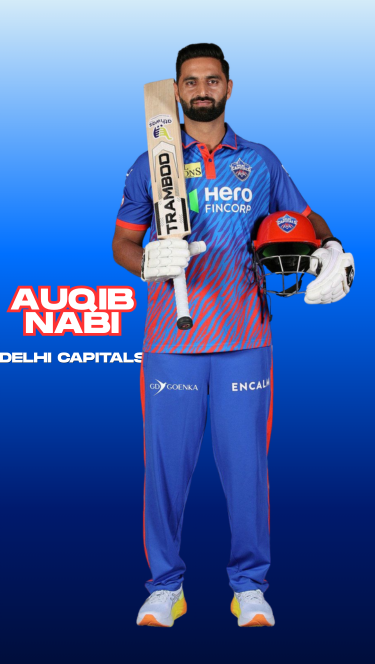 AN-21 Auqib Nabi Edition Leather Bat (Player's Profile)