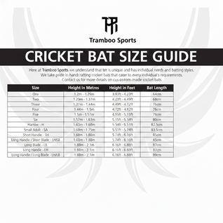 Tramboo Signature Willow 3D Customised Bat