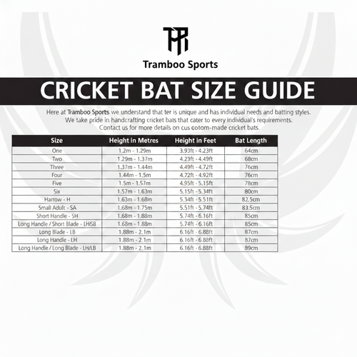 Tramboo Signature Willow 3D Customised Bat