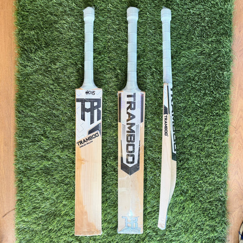 #015 Grade 2 English Willow Bat (Semi Full Profile, 1200 Grams, Round Handle)