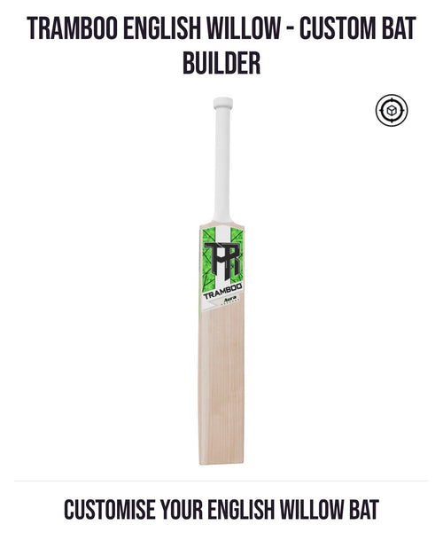Tramboo English Willow 3D Customised Bat