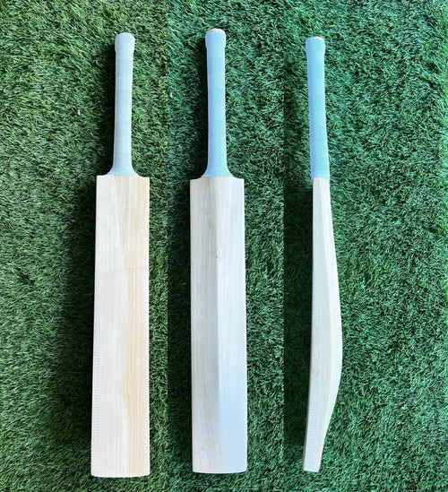 #008 Grade 2 English Willow Bat (Full Profile - Hard Hitting, 1250 Grams, Round Handle)